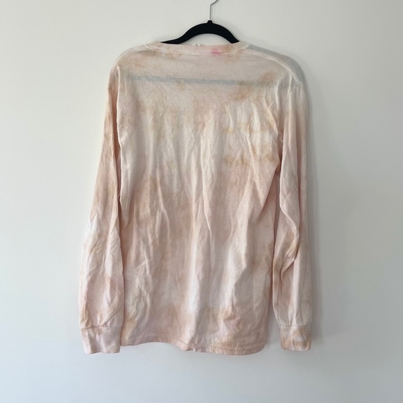 Neutral Tie Dye Long Sleeve Vintage Tee - Picture 2 of 2